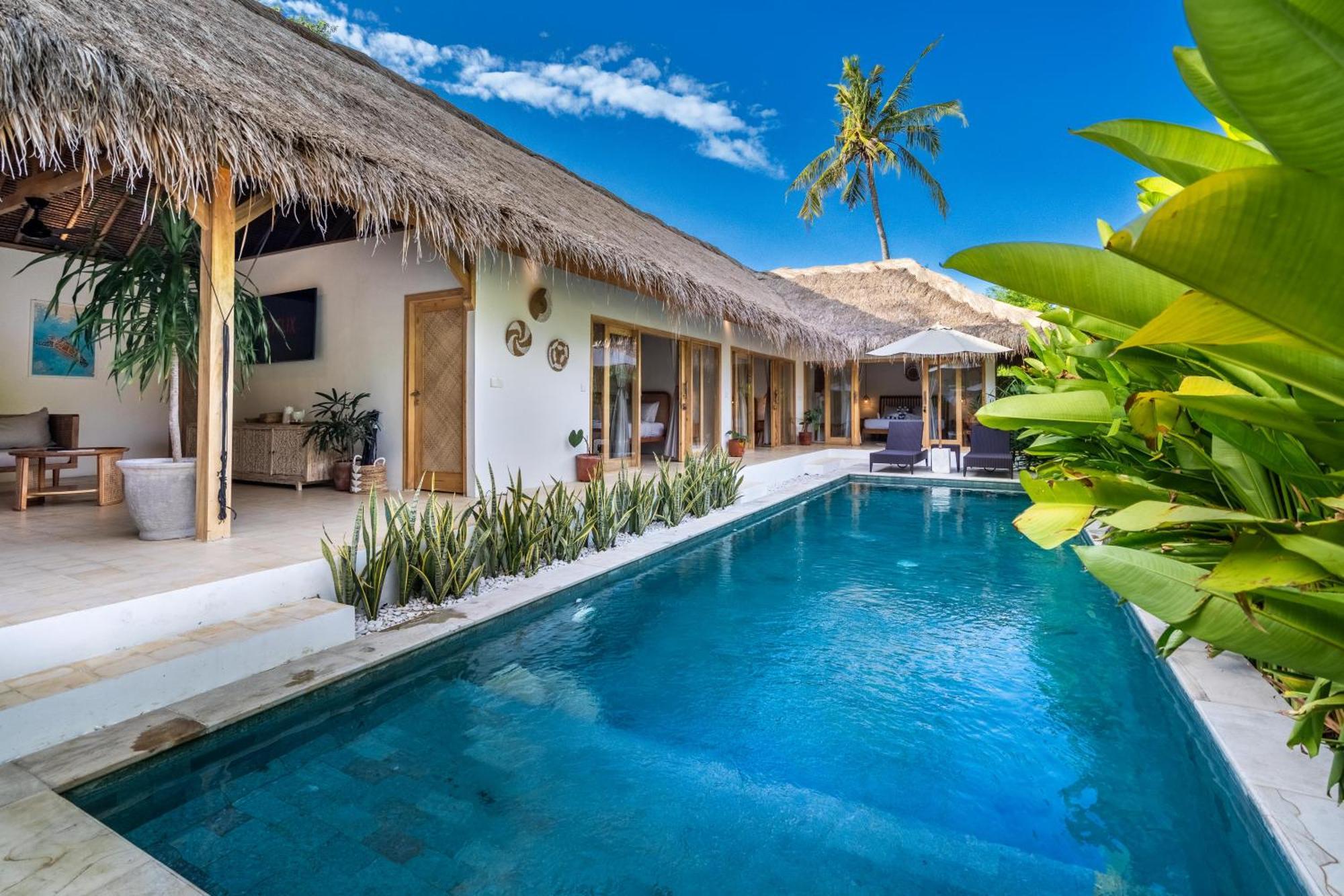 Villa Kelapa Kucing Gili Air Dış mekan fotoğraf