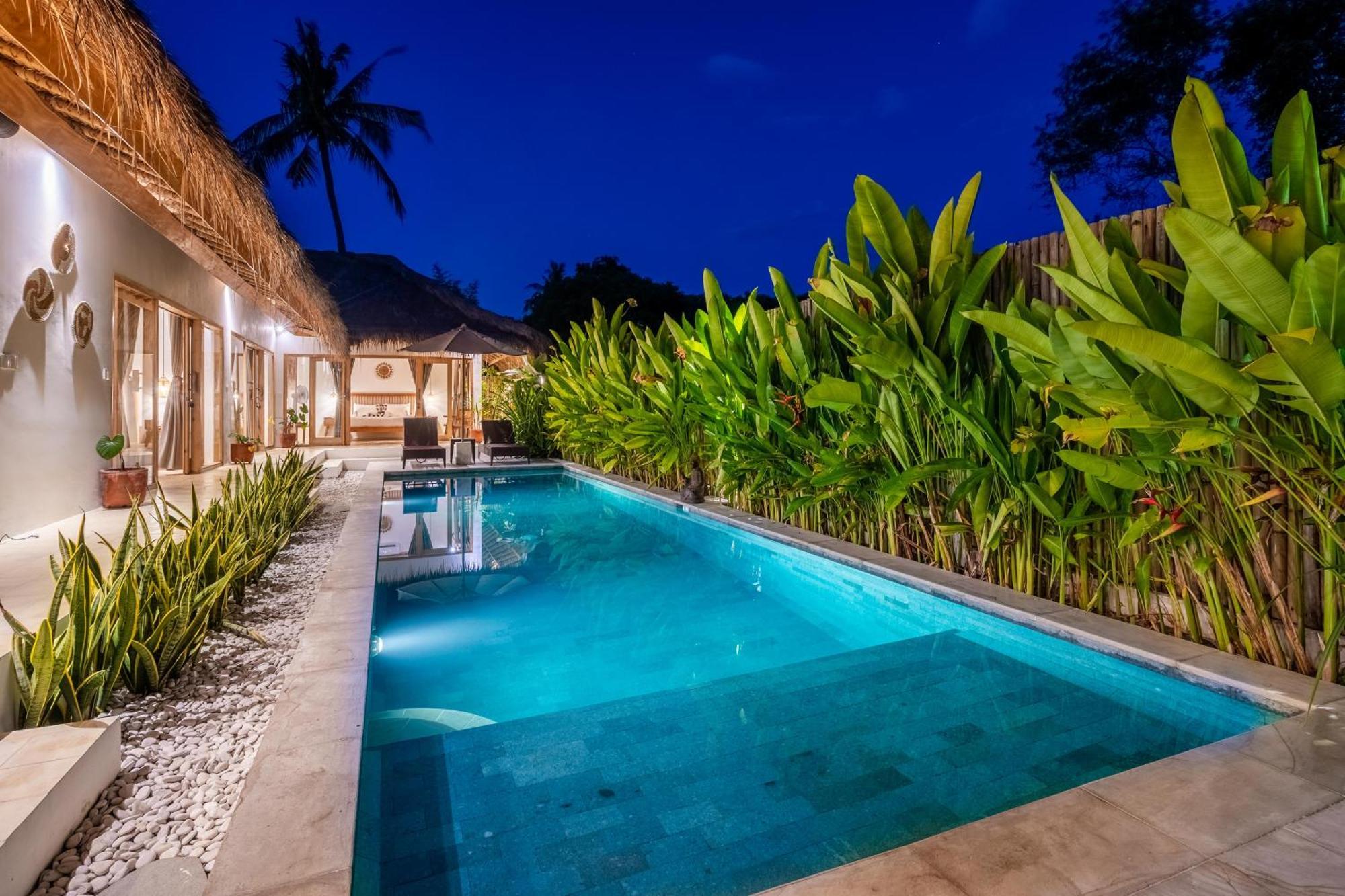 Villa Kelapa Kucing Gili Air Dış mekan fotoğraf